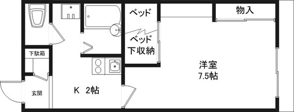 エトワールの物件間取画像